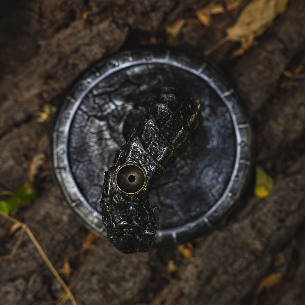 World Serpent Jormungandr Incense Burner