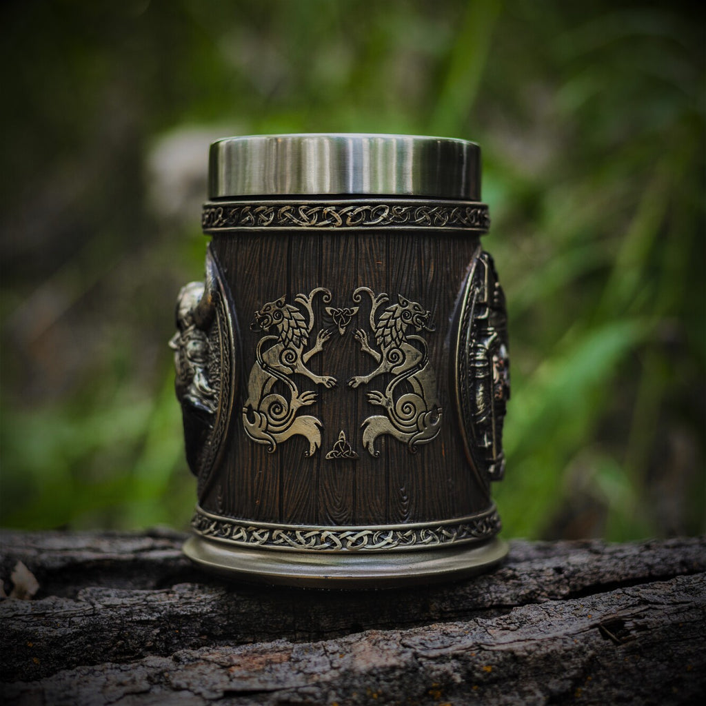 Viking Odin Drinking Mug