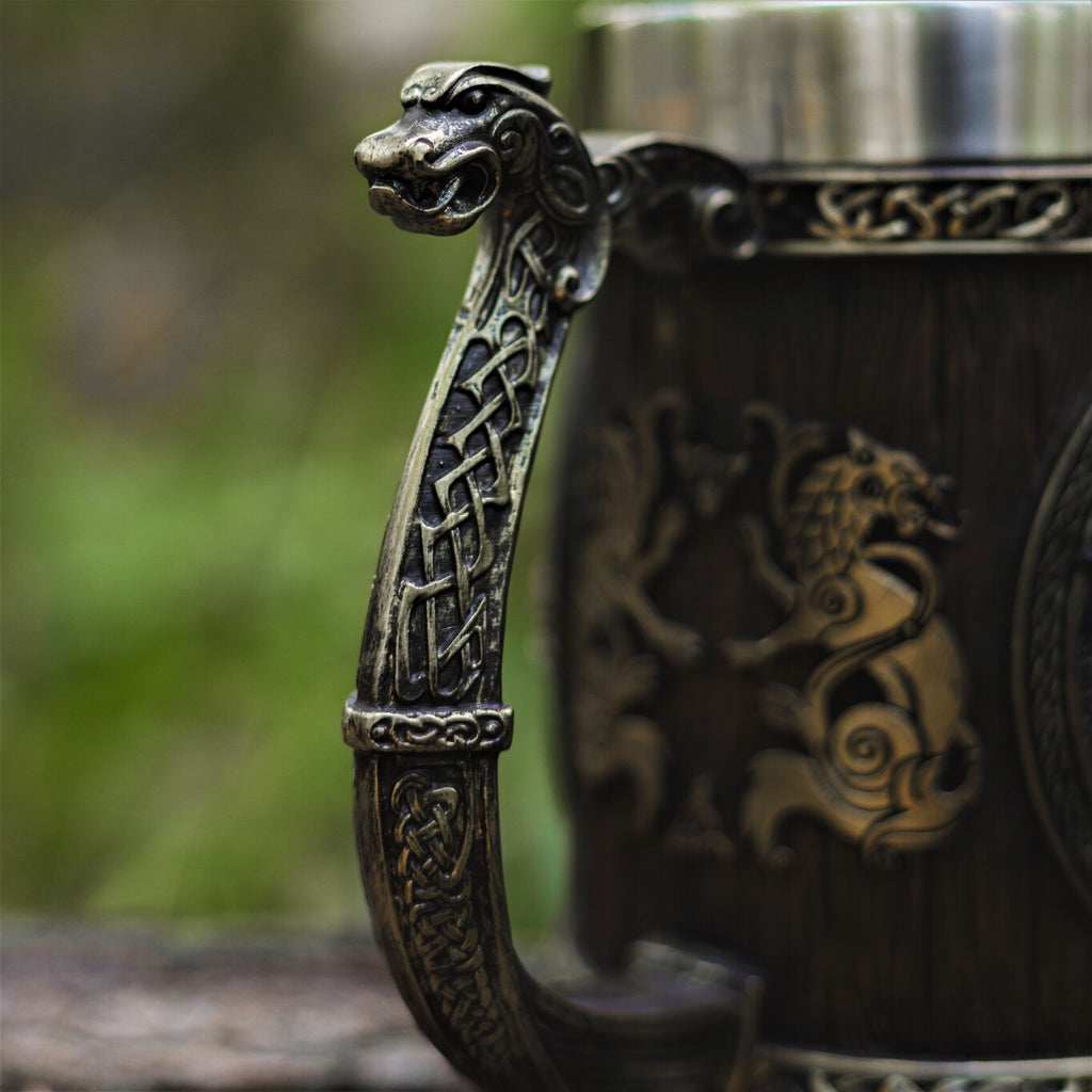 Viking Odin Drinking Mug