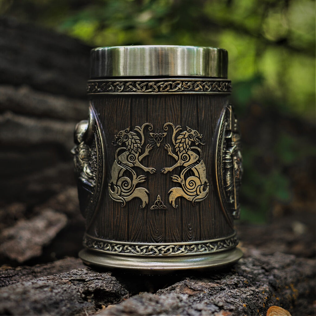 Viking Odin Drinking Mug
