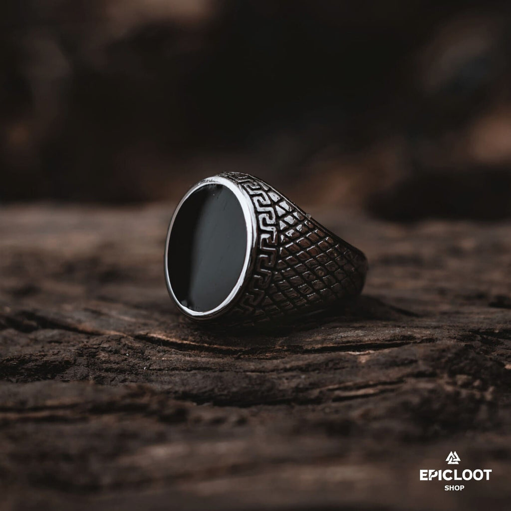 Decorative Nordic Stainless steel Ring