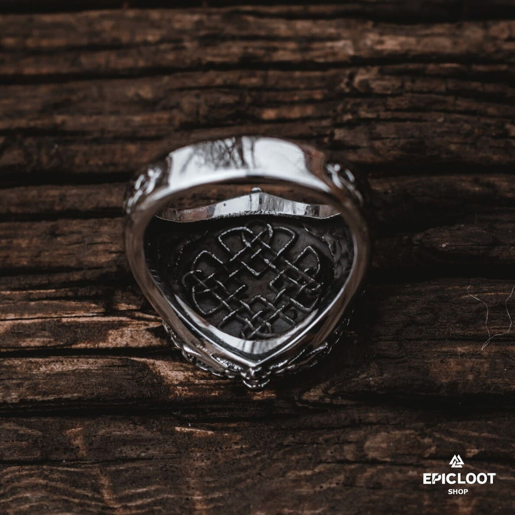 Norse Symbol The helm of awe Ring