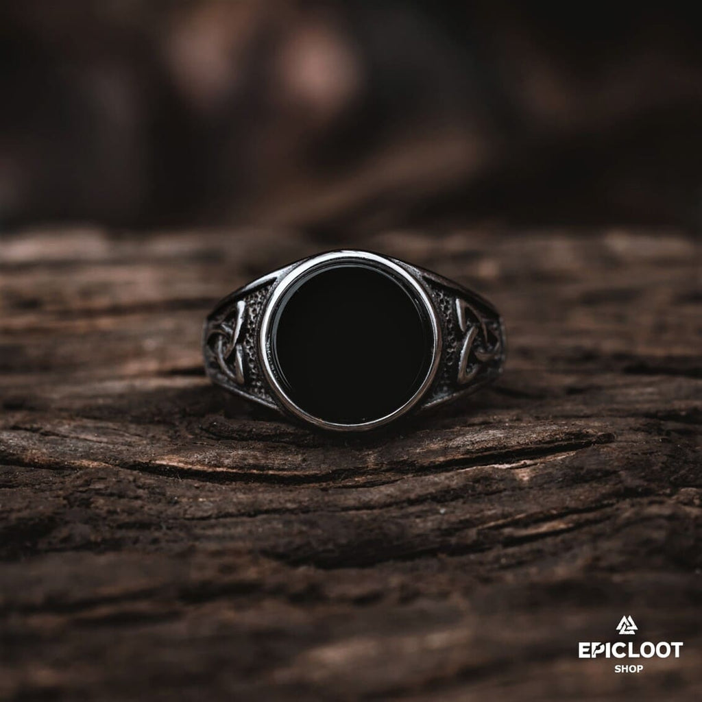 Celtic Trinity Knot Stainless Steel Ring