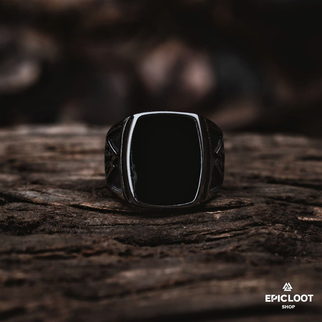 Stainless Steel Nordic Valknut Ring