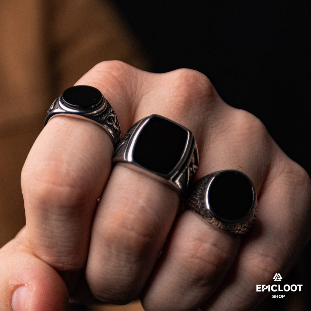 Celtic Trinity Knot Stainless Steel Ring