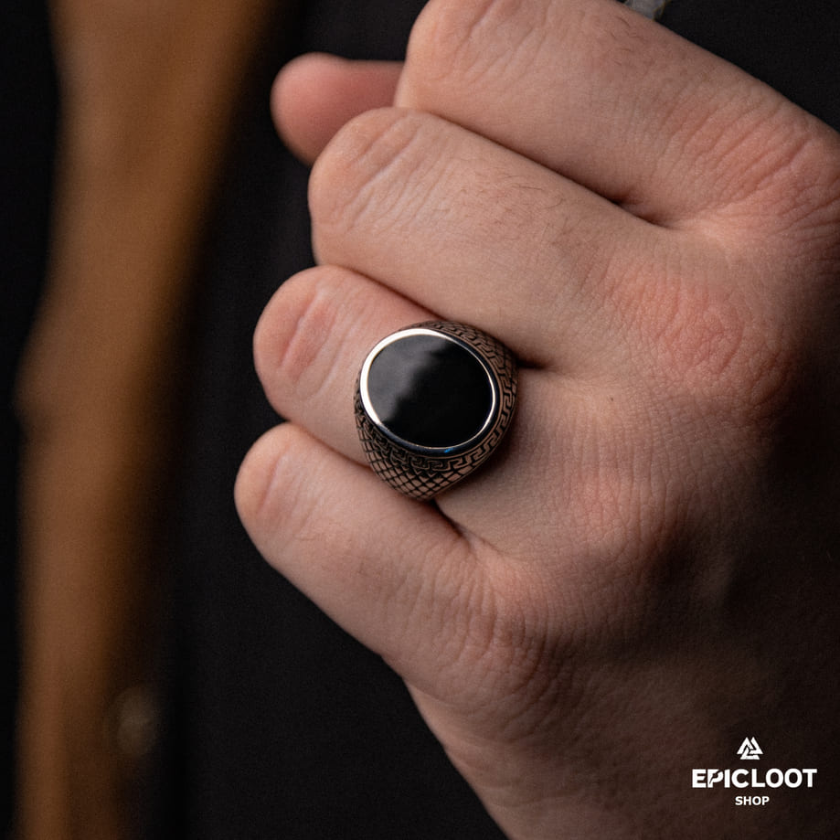Decorative Nordic Stainless steel Ring