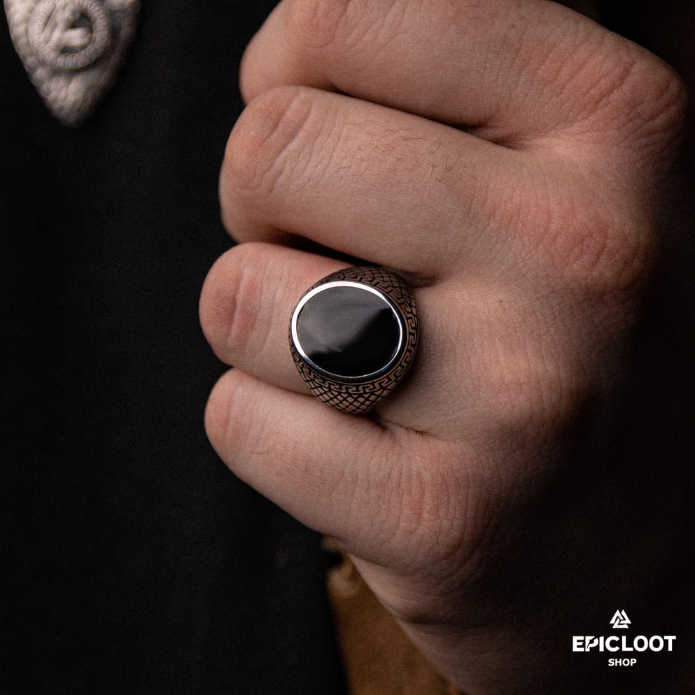 Decorative Nordic Stainless steel Ring