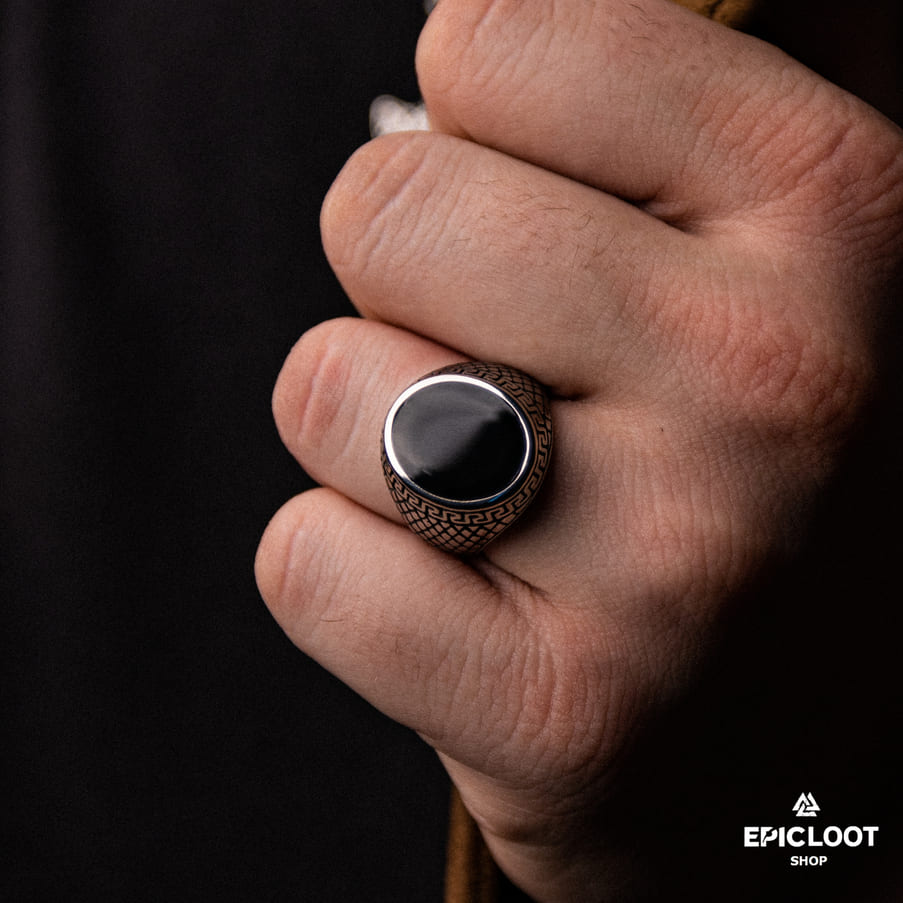 Decorative Nordic Stainless steel Ring