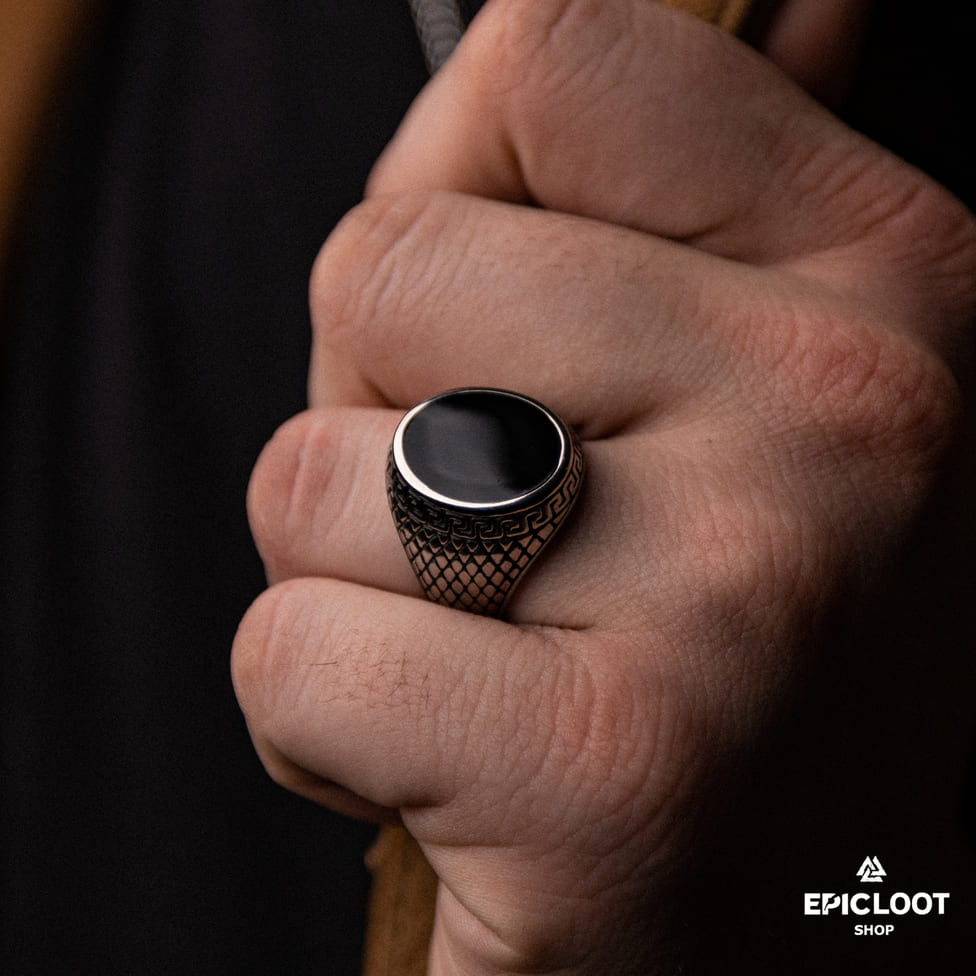 Decorative Nordic Stainless steel Ring