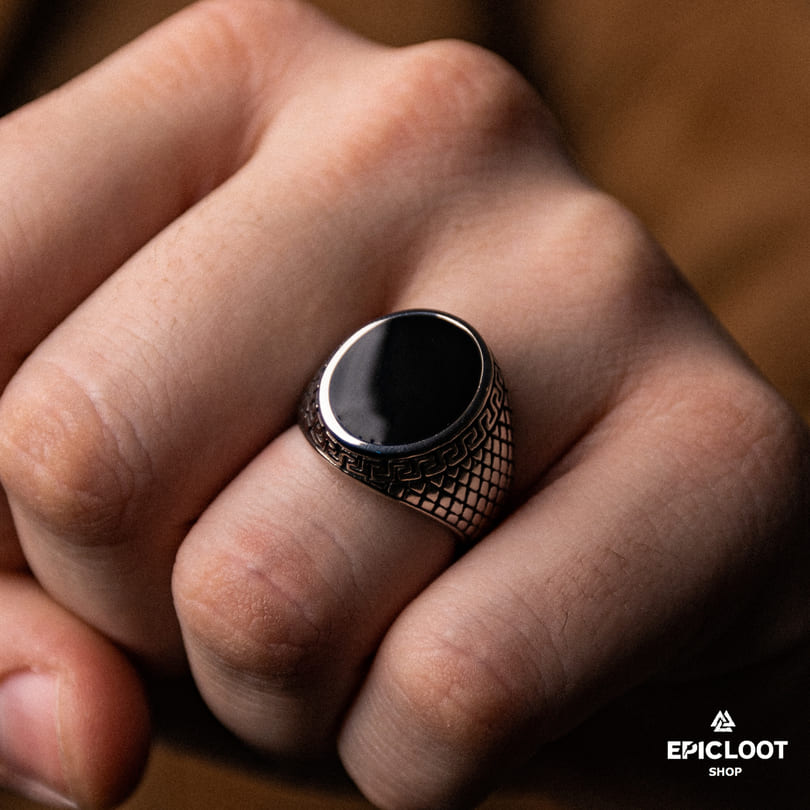 Decorative Nordic Stainless steel Ring