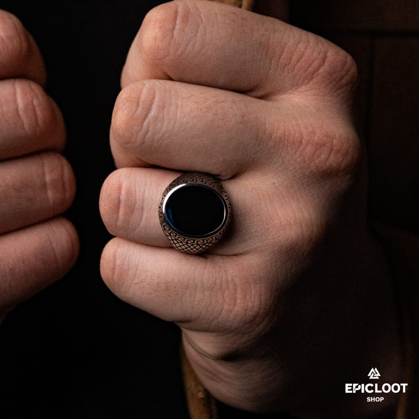 Decorative Nordic Stainless steel Ring