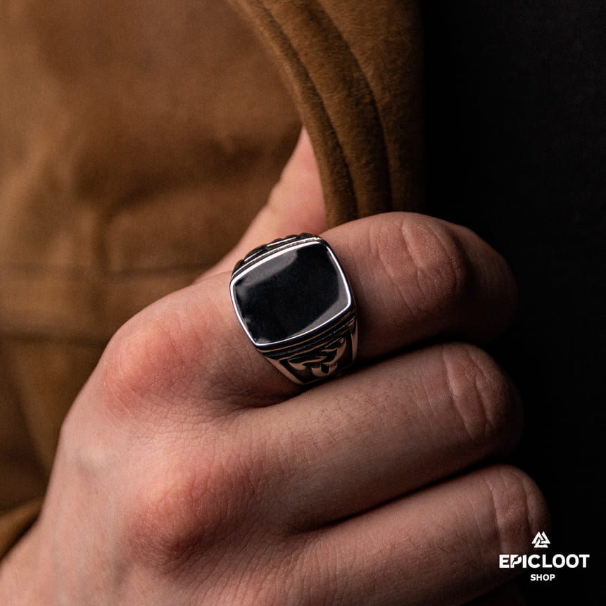Stainless Steel Celtic Trinity knot Ring