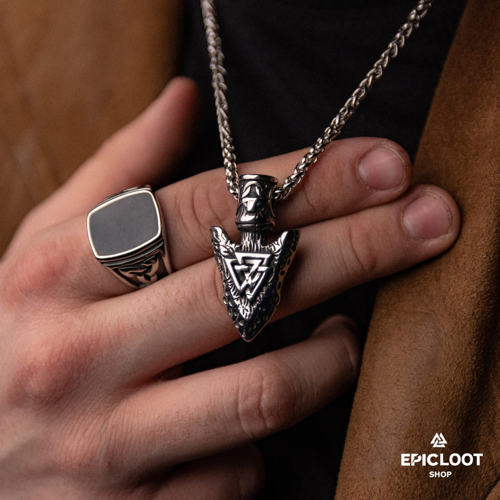 Valknut Symbol Gungnir Arrowhead