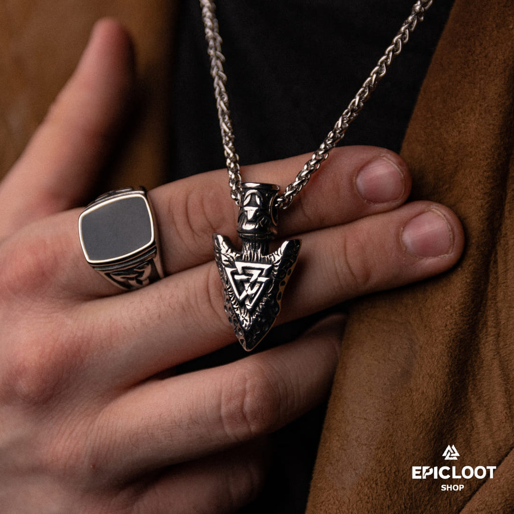 Valknut Symbol Gungnir Arrowhead