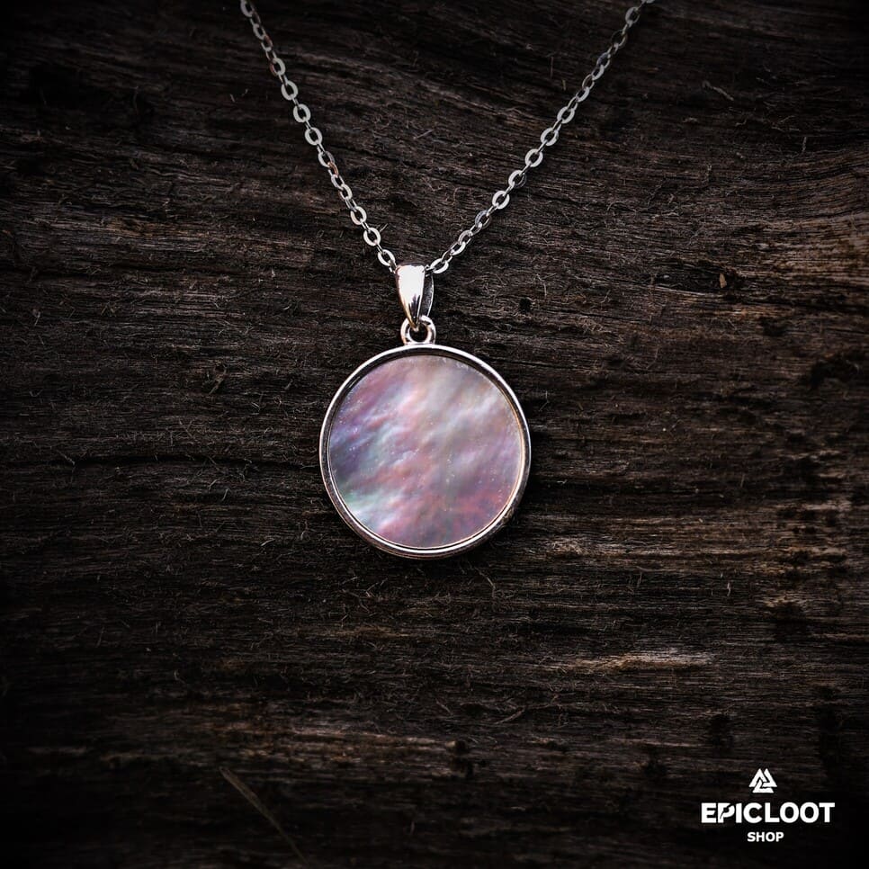 Yggdrasil White stone Necklace