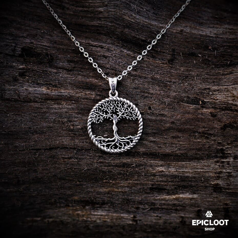 Yggdrasil Tree of Life Pendant Necklace