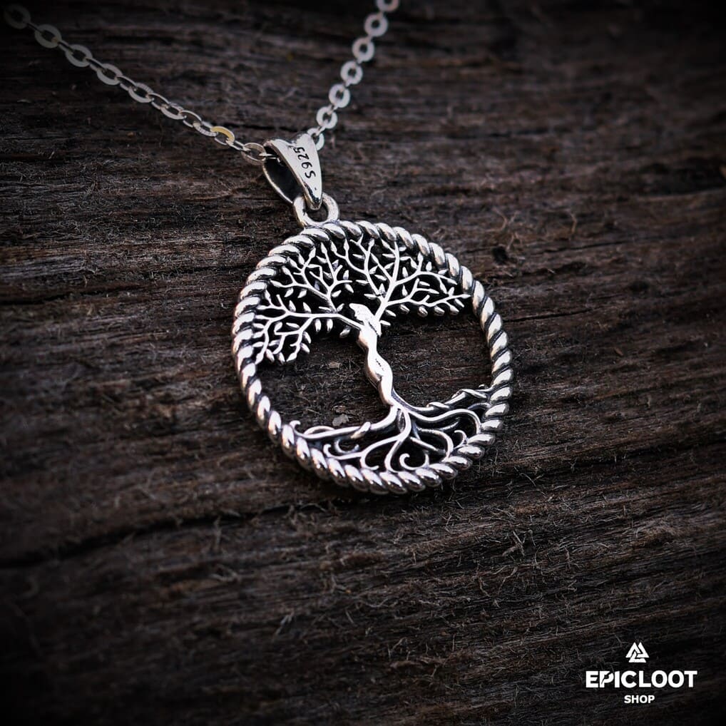 Yggdrasil Tree of Life Pendant Necklace