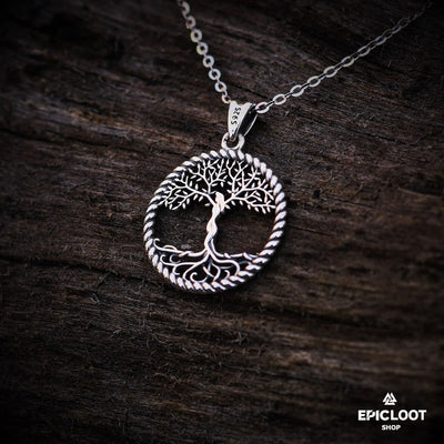 Yggdrasil Tree of Life Pendant Necklace
