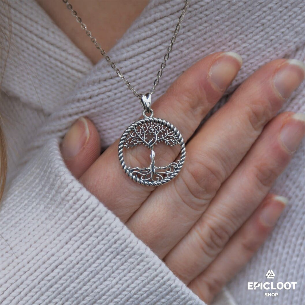 Yggdrasil Tree of Life Pendant Necklace