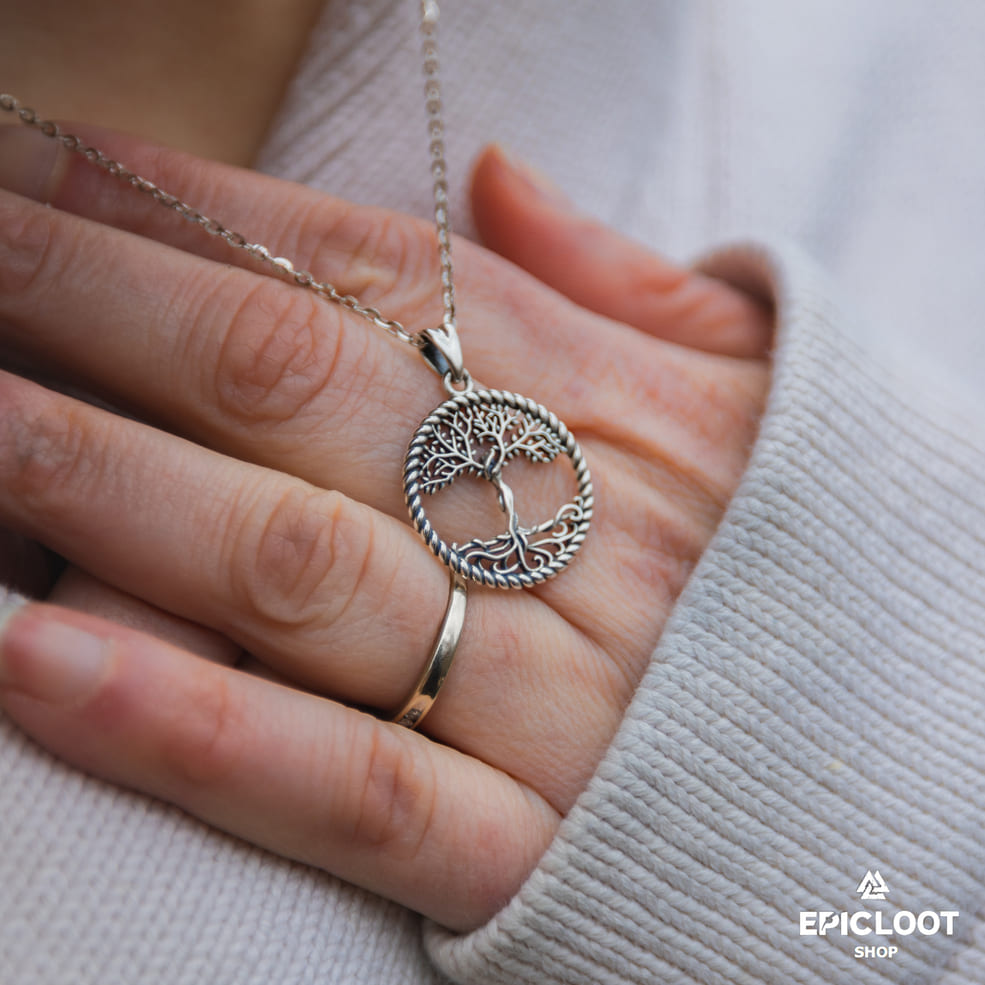 Yggdrasil Tree of Life Pendant Necklace