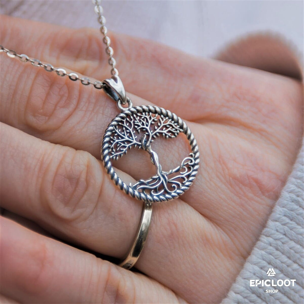 Yggdrasil Tree of Life Pendant Necklace