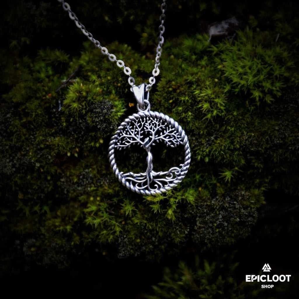 Yggdrasil Tree of Life Pendant Necklace