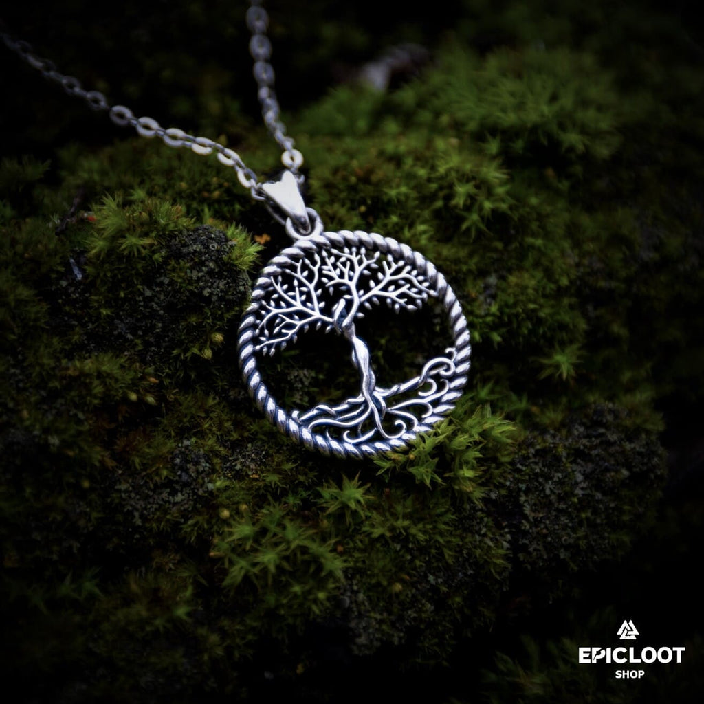 Yggdrasil Tree of Life Pendant Necklace
