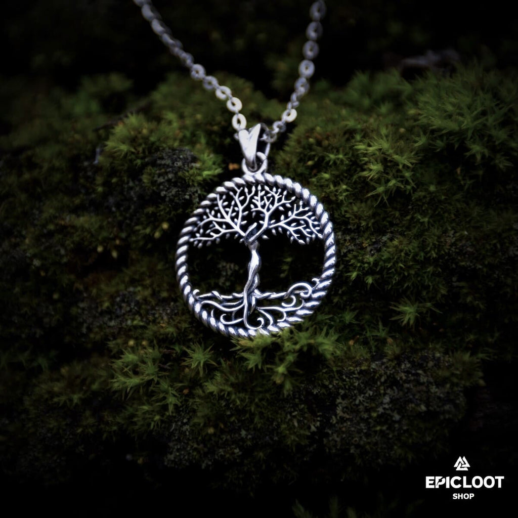 Yggdrasil Tree of Life Pendant Necklace