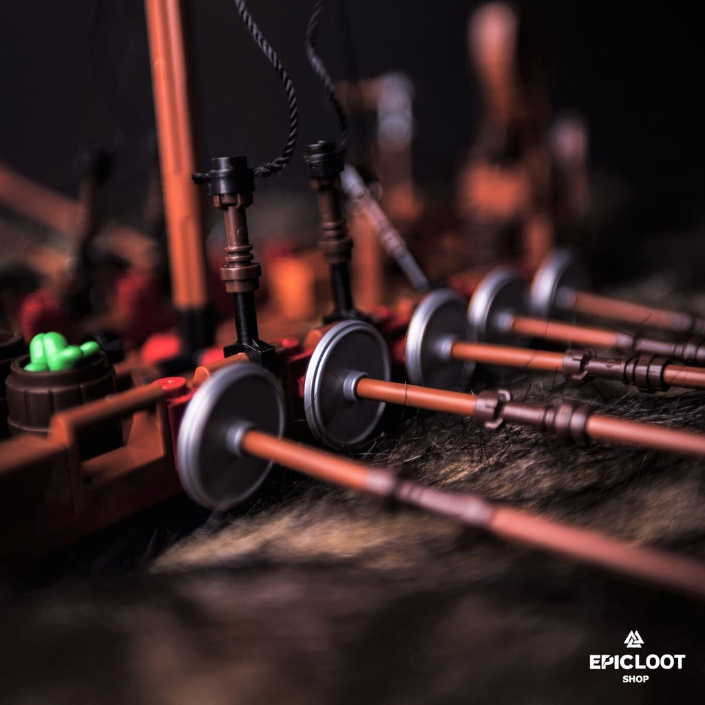 Drakkar Longship Model Building Kit - A Journey into Viking History