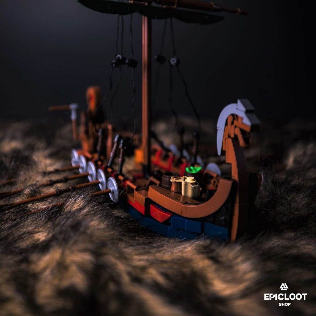 Drakkar Longship Model Building Kit - A Journey into Viking History