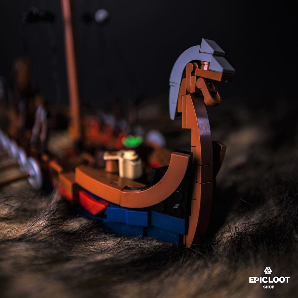 Drakkar Longship Model Building Kit - A Journey into Viking History