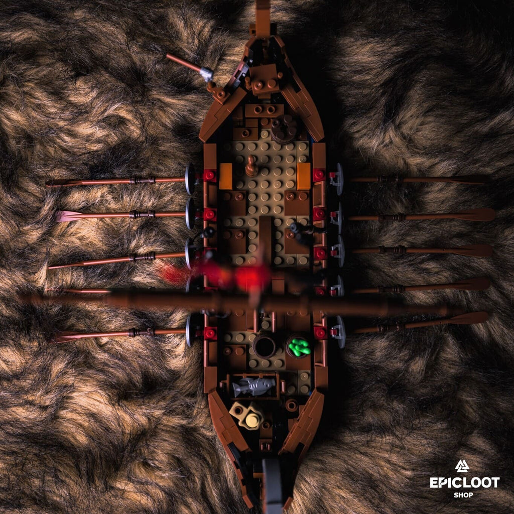 Drakkar Longship Model Building Kit - A Journey into Viking History