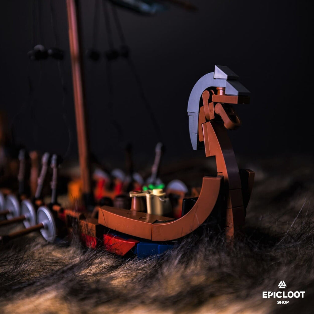 Drakkar Longship Model Building Kit - A Journey into Viking History