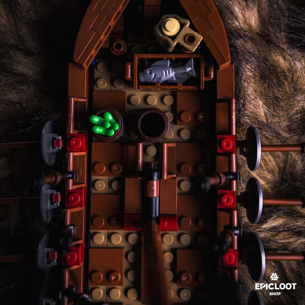 Drakkar Longship Model Building Kit - A Journey into Viking History