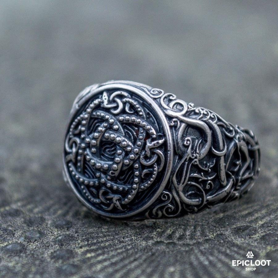 925 silver Jormungandr Symbol Urnes Style