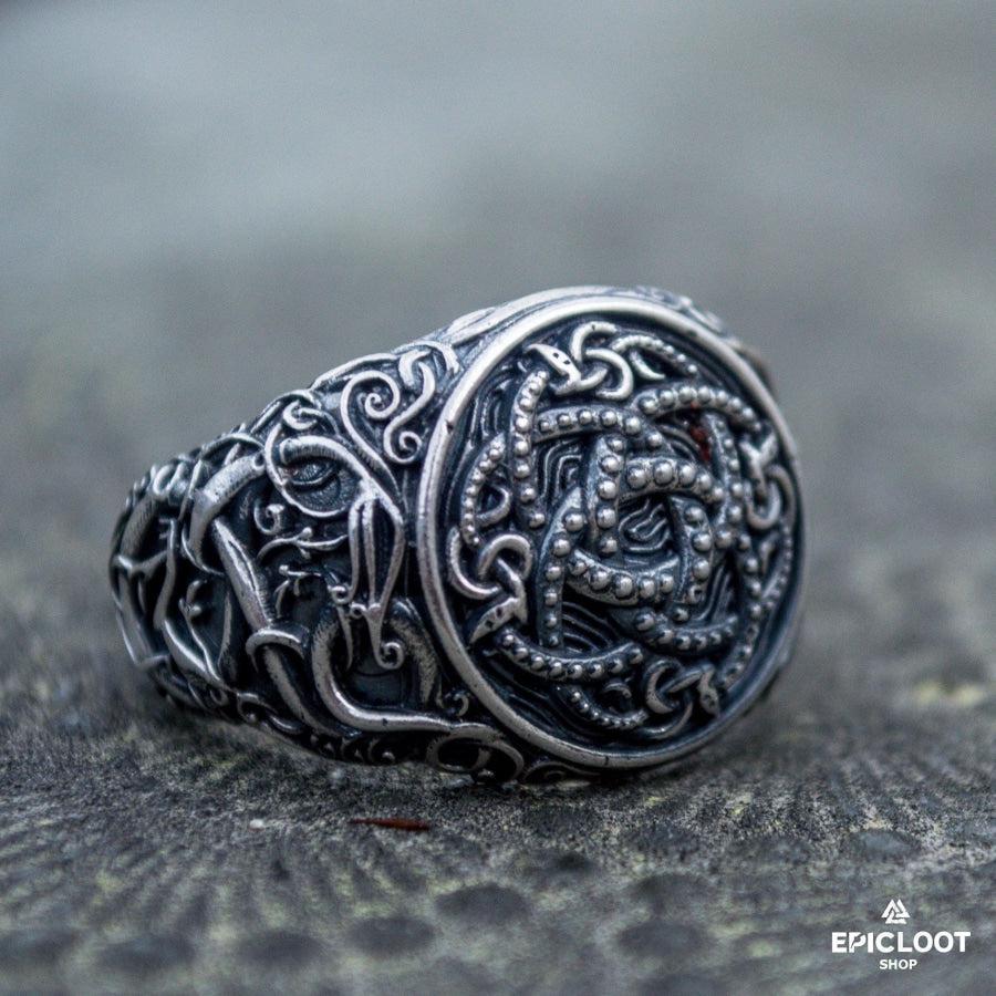 925 silver Jormungandr Symbol Urnes Style