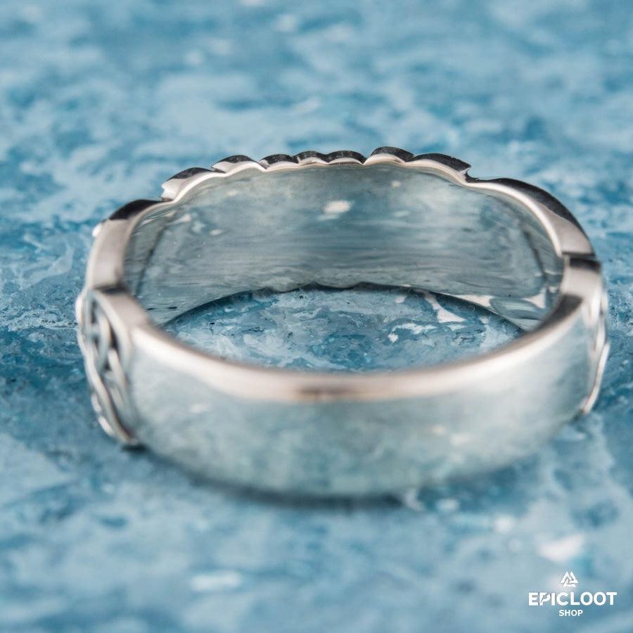 925 silver Norse Ornament Ring