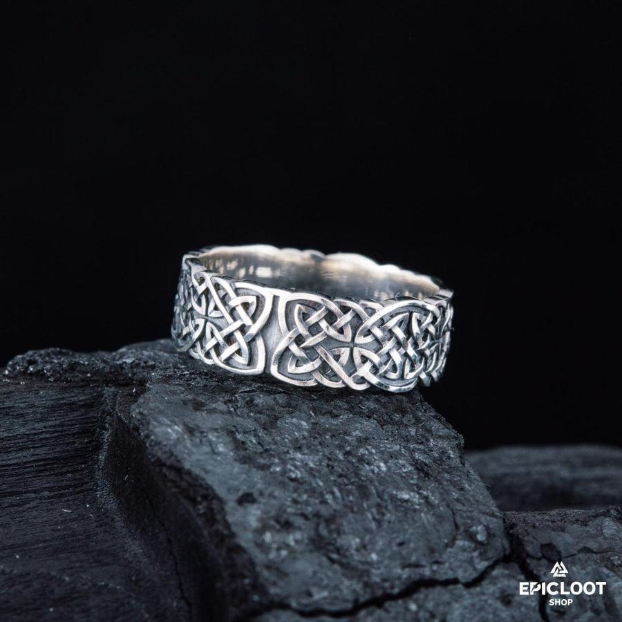 925 silver Norse Ornament Ring