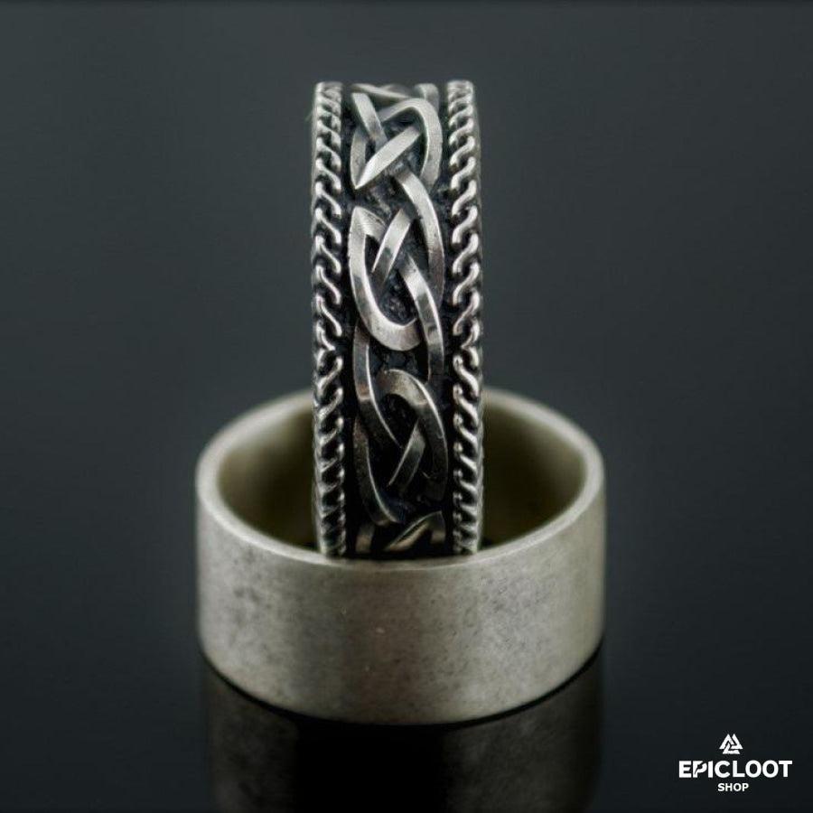 925 silver Norse Ornament Viking Ring