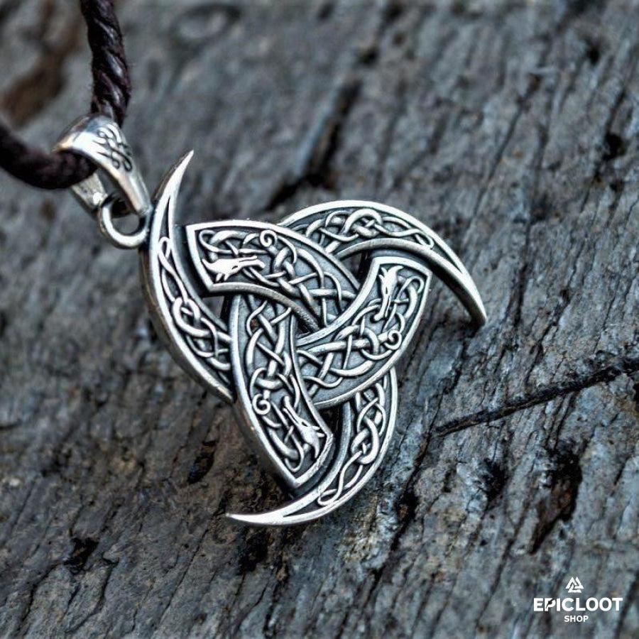 925 Silver Odin Horn Pendant