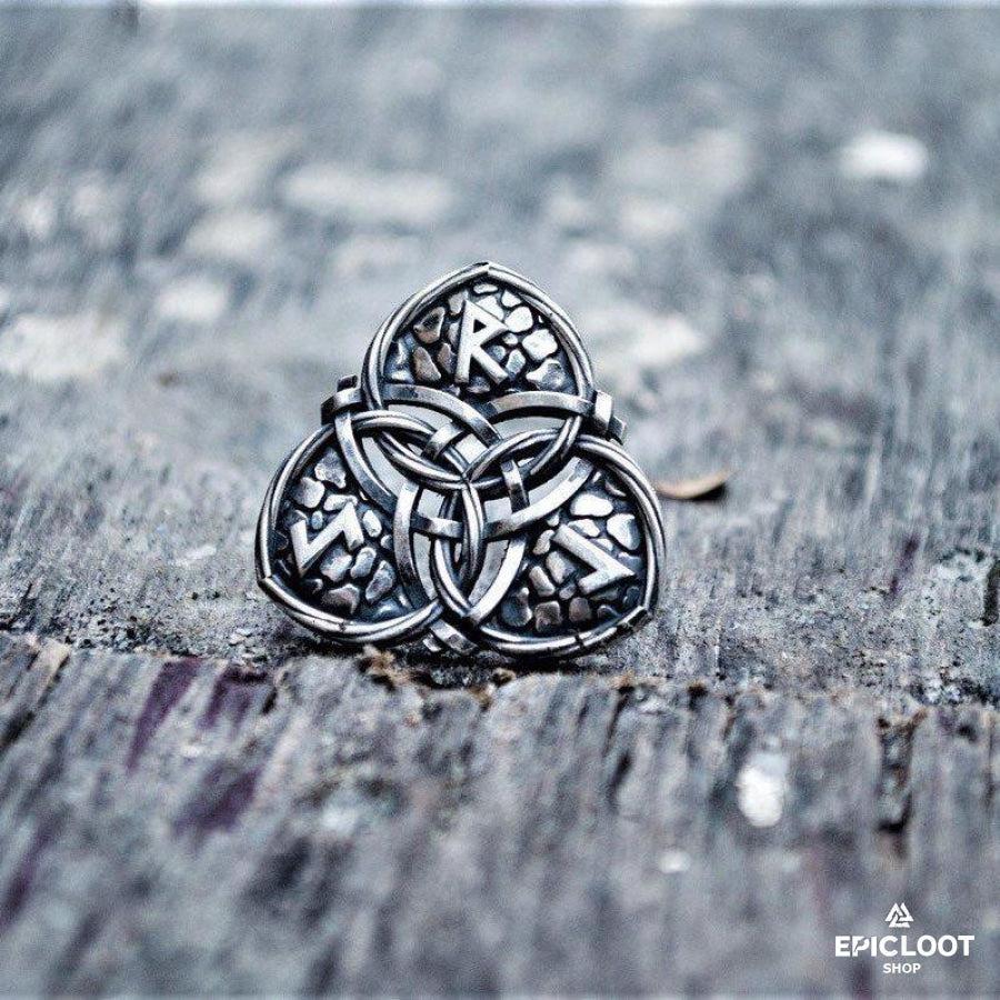 925 Silver Triquetra Pendant