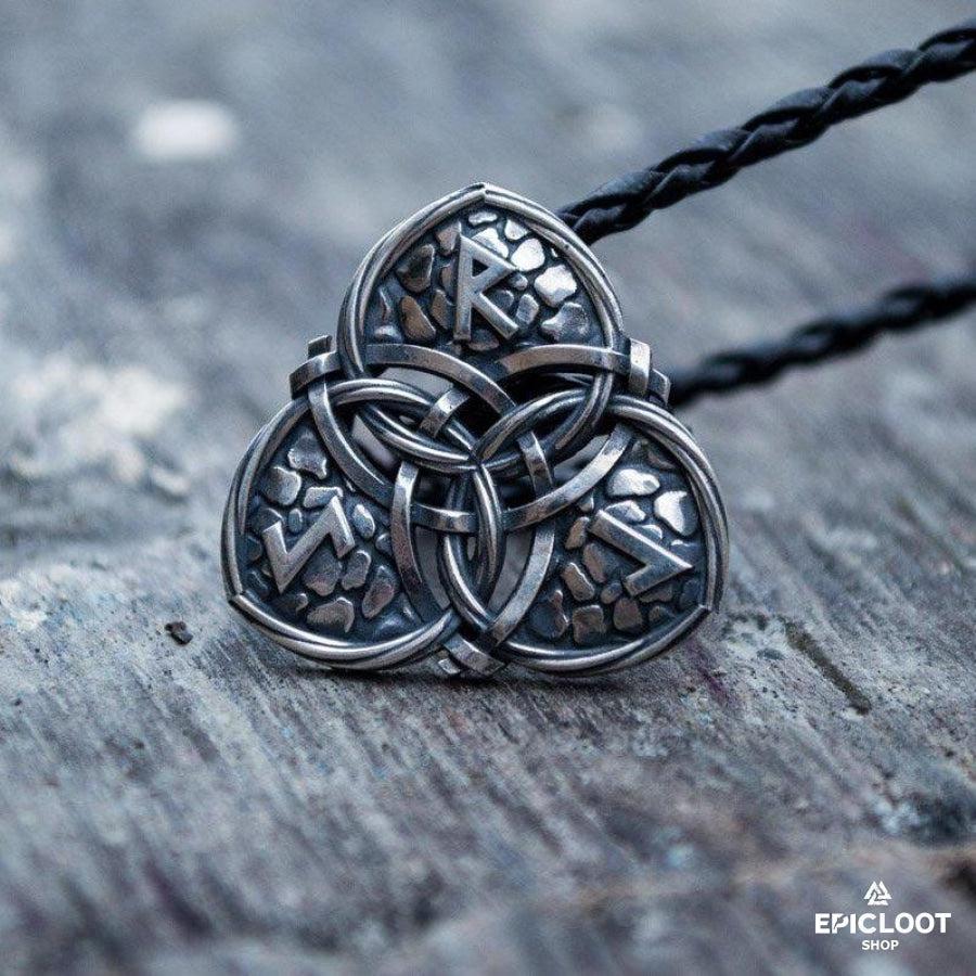 925 Silver Triquetra Pendant