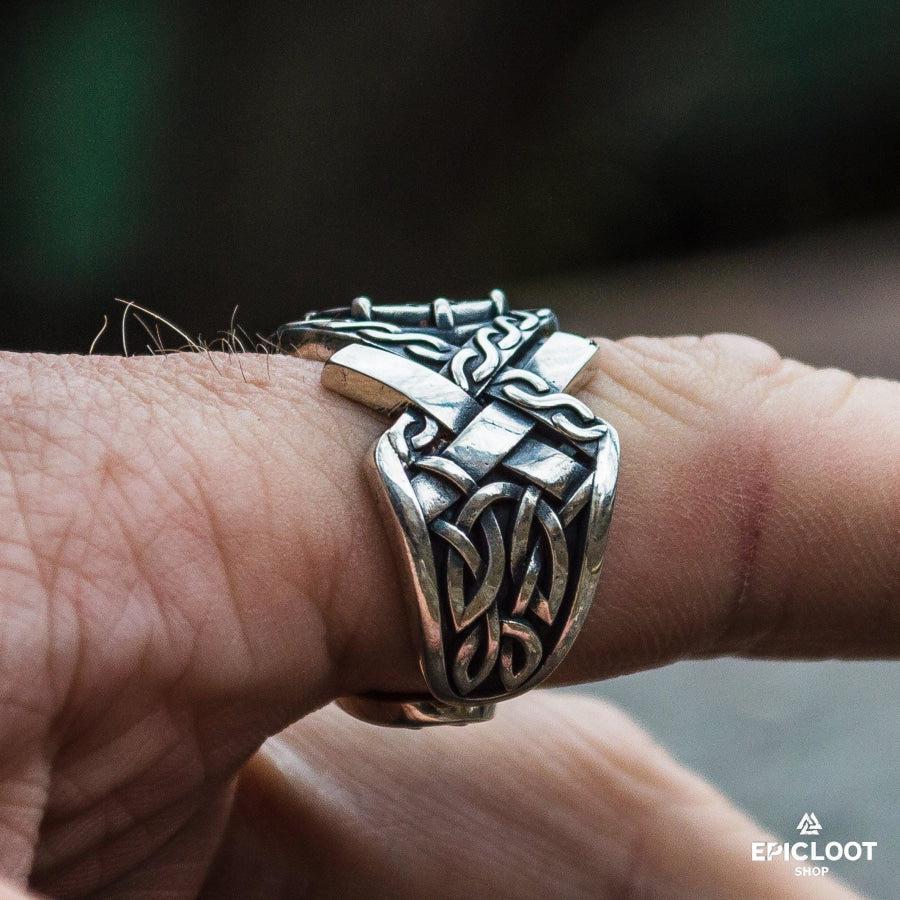 925 silver Vegvisir Symbol Nordic Style
