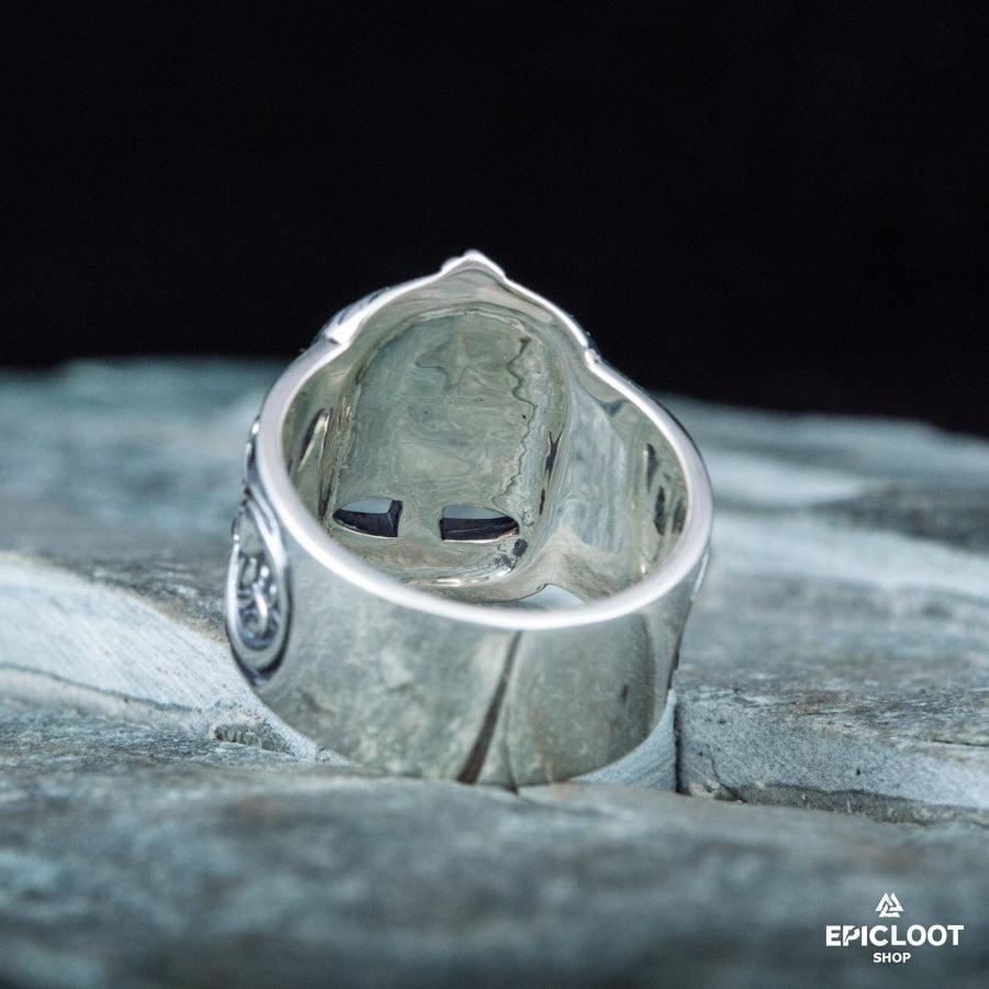925 silver Viking Spangenhelm Helmet Nordic Design