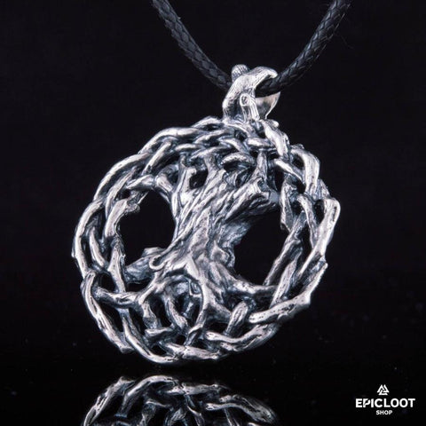 925 Silver Yggdrasil Pendant Viking