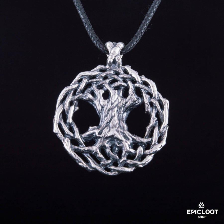 925 Silver Yggdrasil Pendant Viking