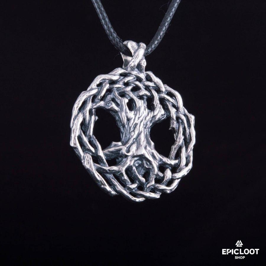 925 Silver Yggdrasil Pendant Viking