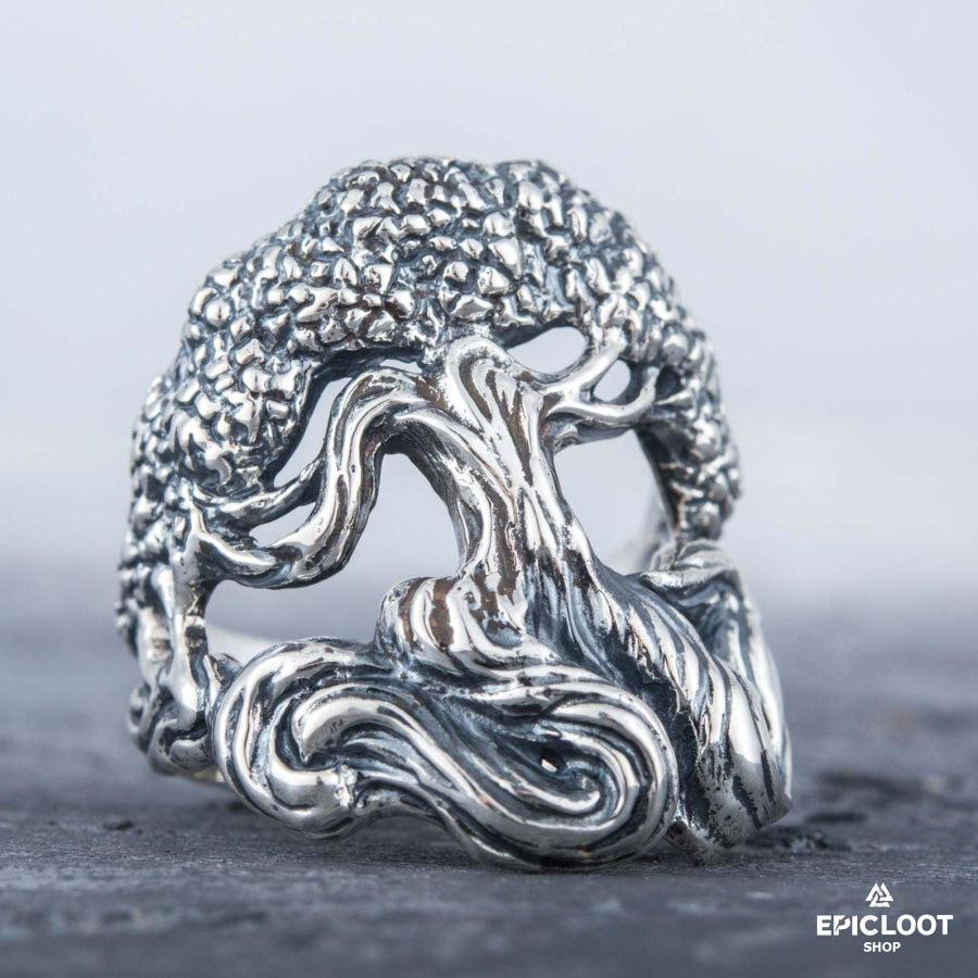925 silver Yggdrasil Ring