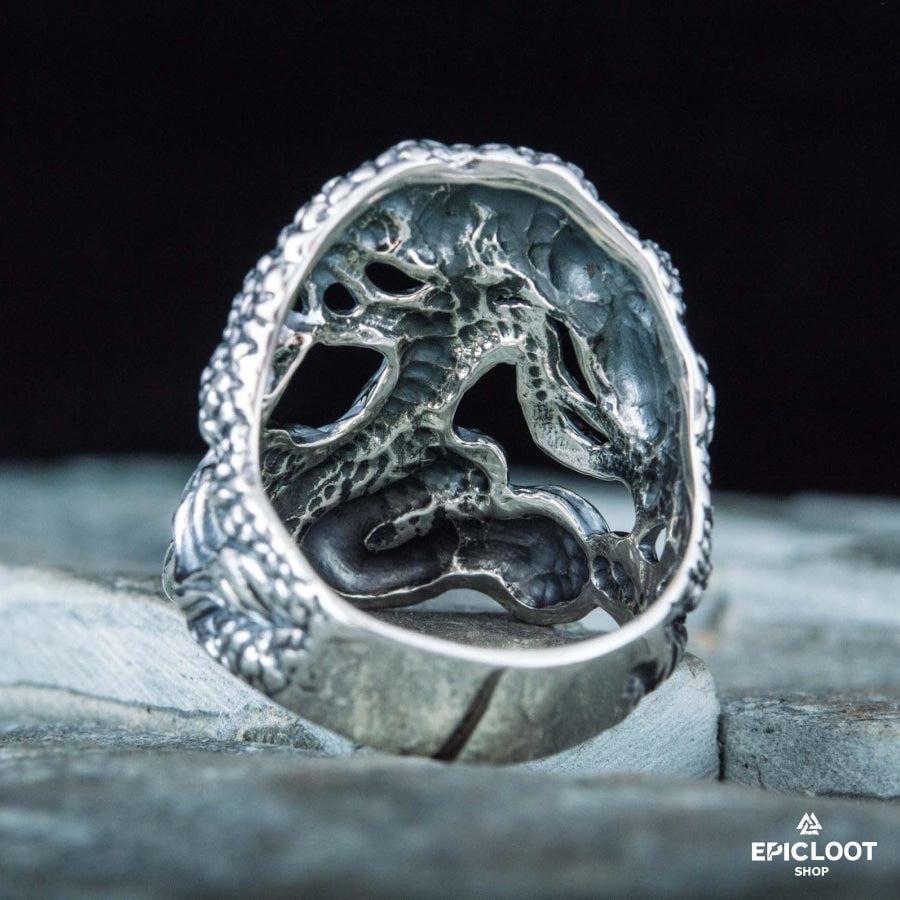 925 silver Yggdrasil Ring
