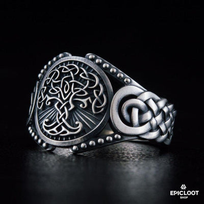 925 silver Yggdrasil Symbol Viking Style